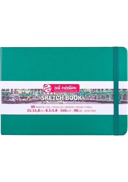 Art Creation Forest Grameen Kapak Eskiz Defteri 140 Gram 21 x 14,8 cm 80 Yaprak