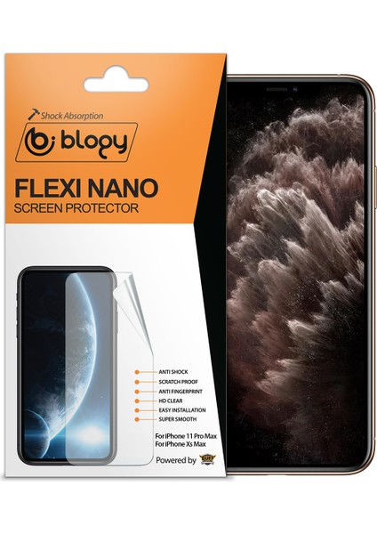 iPhone 11 Pro Max / Xs Max Flexi Nano Ekran Koruyucu