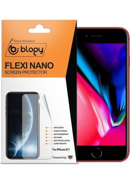 Buff Blogy iPhone 8/7 Flexi Nano Ekran Koruyucu