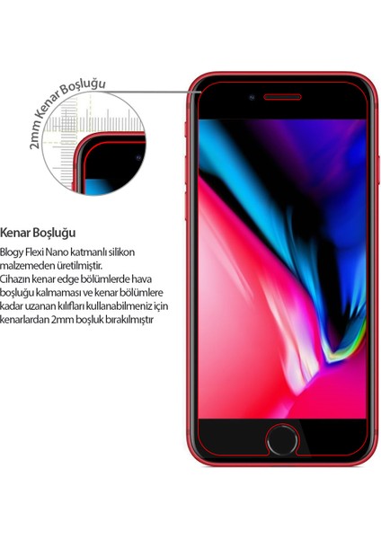 Buff Blogy iPhone 8/7 Flexi Nano Ekran Koruyucu