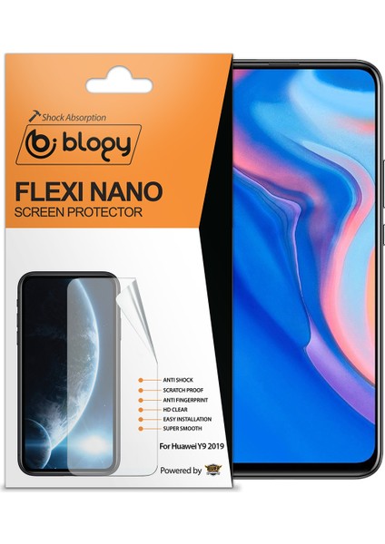 Huawei Y9 2019 ile Uyumlu Flexi Nano Ekran Koruyucu