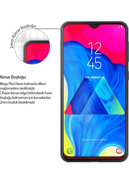 Galaxy M10 Flexi Nano Ekran Koruyucu