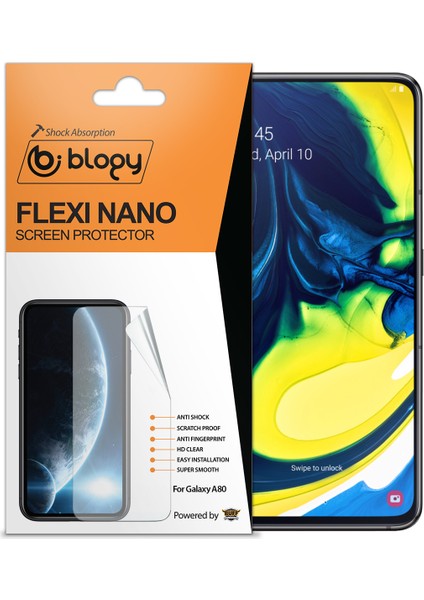 Galaxy A80 Flexi Nano Ekran Koruyucu