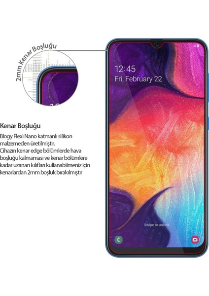 Galaxy A50 Flexi Nano Ekran Koruyucu