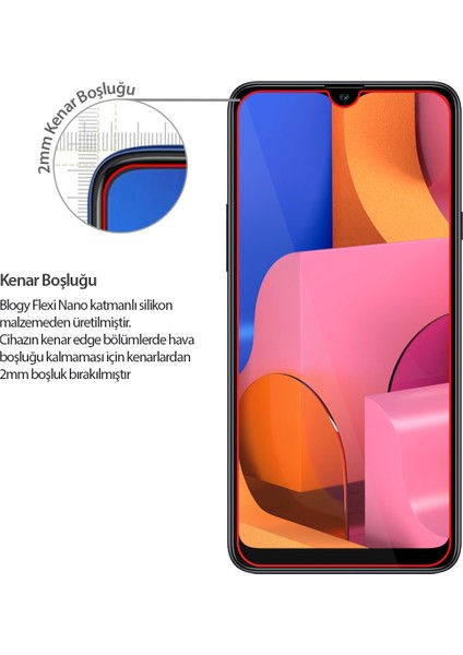 Galaxy A20/A30 Flexi Nano Ekran Koruyucu