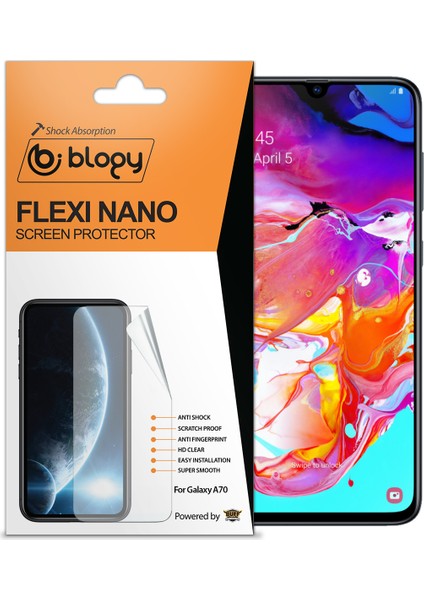 Galaxy A70 Flexi Nano Ekran Koruyucu