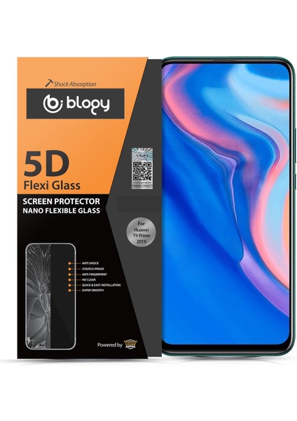 Buff Blogy Huawei Y9 Prime 2019 Flexi 5d Ekran Koruyucu