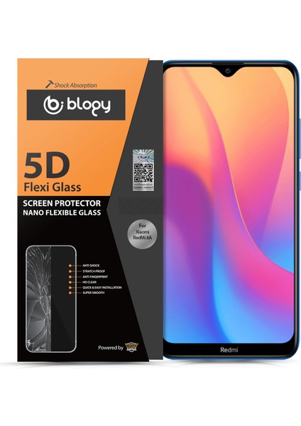 Buff Blogy Xiaomi Redmi 8A Flexi 5d Ekran Koruyucu