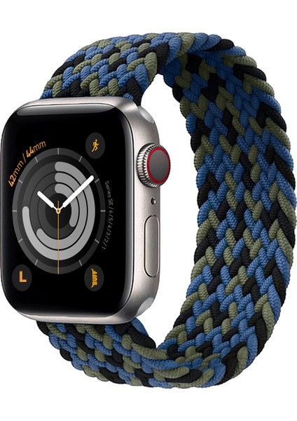 Buff Apple Watch Uyumlu Bands Braided 42/44 L Mix Color