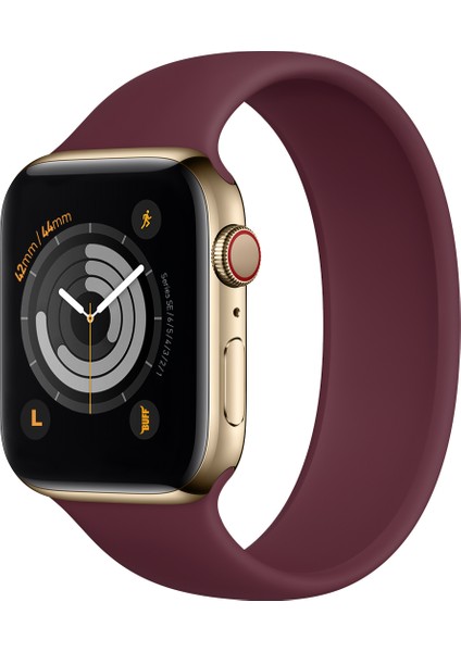 Buff Apple Watch Uyumlu Bands Rubber 42/44 L Purple