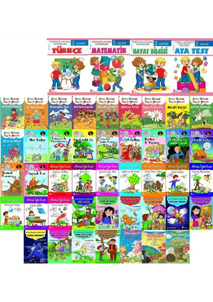 2.Sınıflar İçin Okumayı Sevdiren 40 Kitap