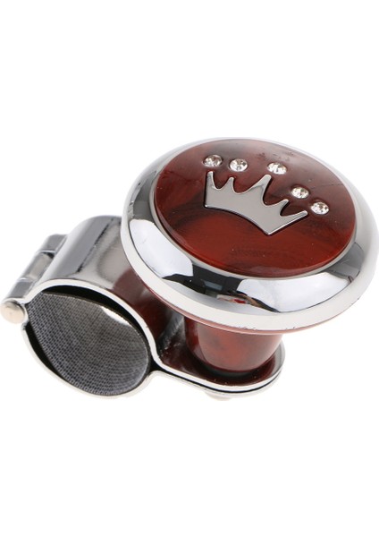 Araba Direksiyon Spinner Kolu Topu Topuzu Booster Aksesuar Kırmızı (Yurt Dışından)
