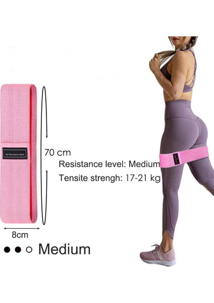 Loop Band Direnç Bandı Spor Egzersiz Aerobik Pilates Squat Lastiği Fitness Yoga