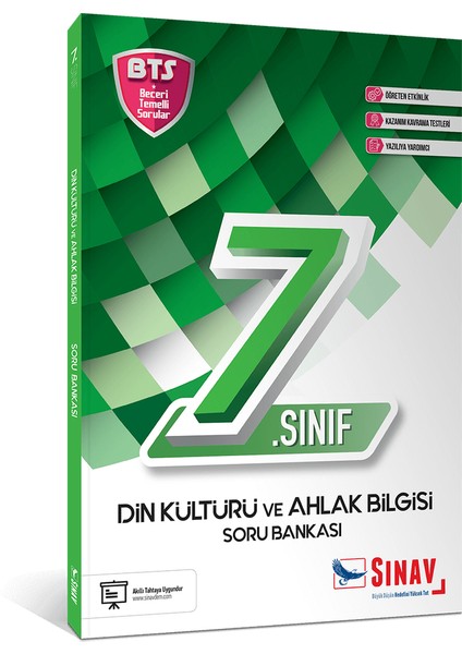 Sınav Yayınları 7. Sınıf Din Kültürü ve Ahlak Bilgisi Soru Bankası