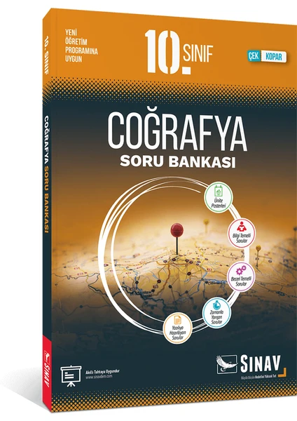 Sınav Yayınları 10. Sınıf Coğrafya Soru Bankası