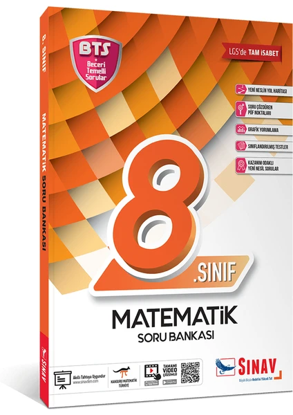 Sınav Yayınları 8. Sınıf LGS Matematik Soru Bankası