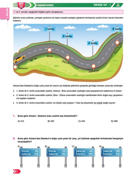 Sınav Yayınları 8. Sınıf LGS Matematik Soru Bankası