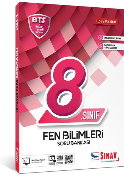 Sınav Yayınları 8. Sınıf LGS Fen Bilimleri Soru Bankası