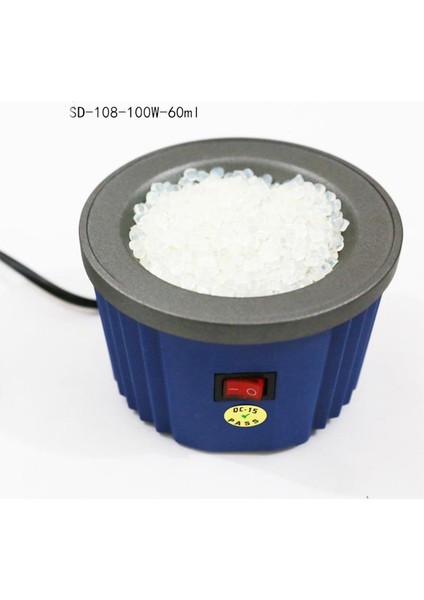Elektrikli Balmumu Damga Mühür Eritme Pot 100W 60ML Aç Kapa Model