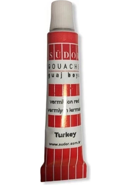 Guaj Boya Tüp Vermillion Red 8,5 ml