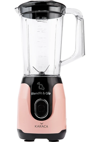 Blendfıt Go Pearly Pink Smoothie Blender Set