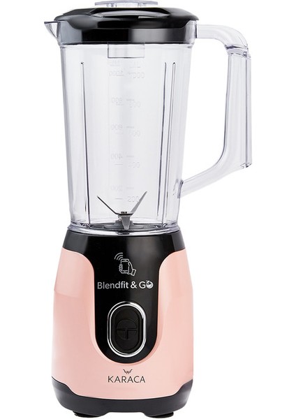 Blendfıt Go Pearly Pink Smoothie Blender Set