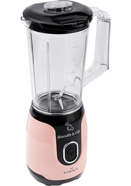 Blendfıt Go Pearly Pink Smoothie Blender Set