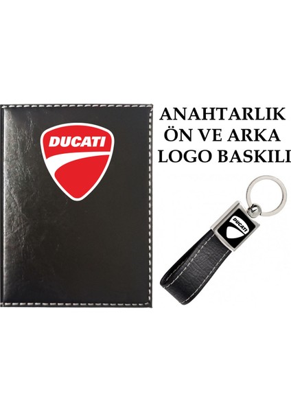 Siyah Ruhsat Kabı ve Anahtarlık