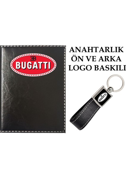 Siyah Ruhsat Kabı ve Anahtarlık
