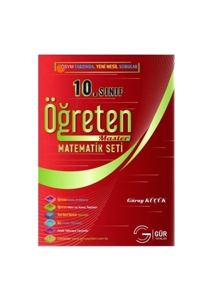 10.Sınıf Öğreten Master Matematik Seti