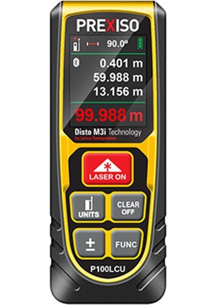 Prexıso P100LCU Lazer Metre 100M