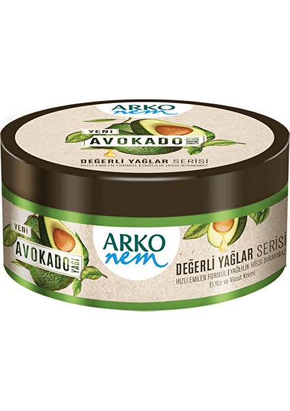 Değerli Yağ 250ML Avakado x 4 Adet