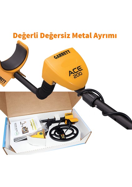 Ace 200I Ayrımlı Dedektör Yeni Versiyonlu