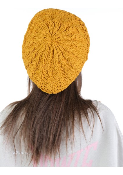 Kadın Triko Tek Kat Ressam Bere fırsatları