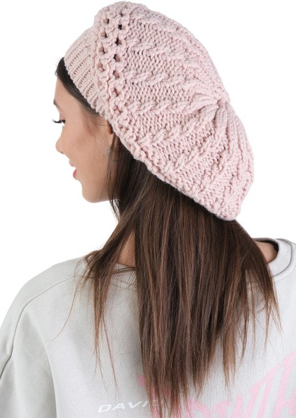 Kadın Triko Tek Kat Ressam Bere modelleri