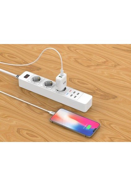 Byn Ticaret Bix Bp-01 Wifi Akım Korumalı Hızlı Şarj Özellikli Akıllı Priz