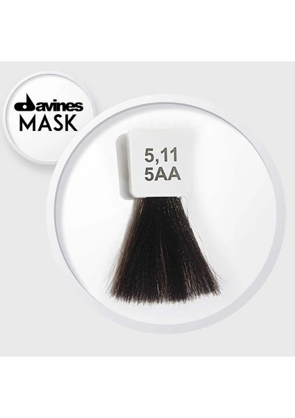 Mask Vibrachrom Saç Boyası 5,11 Yoğun Küllü Açık Kahve 100 ml