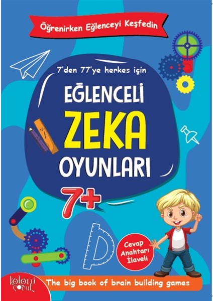 Eğlenceli Zeka Oyunları - Mavi Kitap