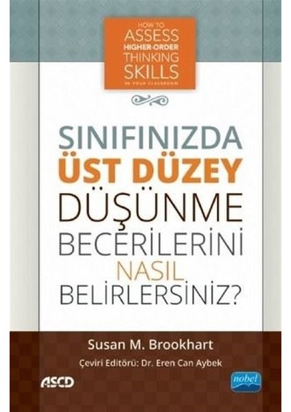 Sınıfınızda Üst Düzey Düşünme Becerilerini Nasıl Belirlersiniz ?