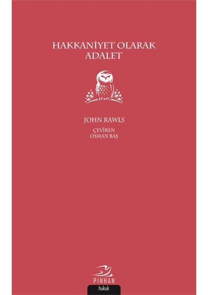 Hakkaniyet Olarak Adalet - John Rawls