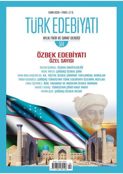 Sayı: 564 Ekim 2020