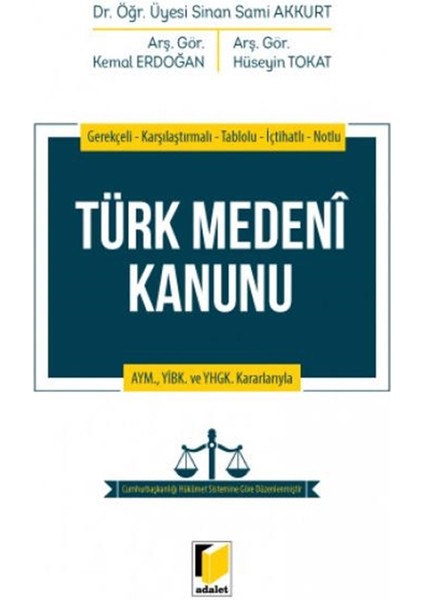 Türk Medeni Kanunu - Sinan Sami Akkurt