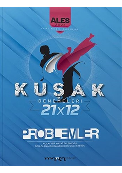 2021 ALES Yeni Nesil Kolaydan Zora 21X12 Problemler Kuşak Deneme