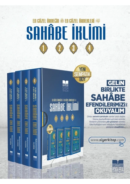 En Güzel Örneğin En Güzel Örnekleri Sahabe Iklimi (4 Cilt) - Muhammed Emin Yıldırım