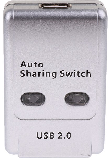 2port USB 2.0 Otomatik Paylaşım Anahtarı Hub Adaptörü Yazıcı Tarayıcı Desteği Win7 (Yurt Dışından)