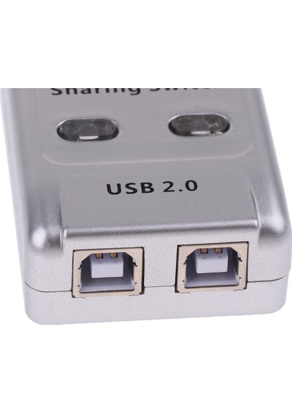 2port USB 2.0 Otomatik Paylaşım Anahtarı Hub Adaptörü Yazıcı Tarayıcı Desteği Win7 (Yurt Dışından)