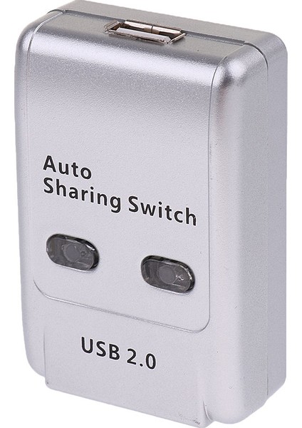 2port USB 2.0 Otomatik Paylaşım Anahtarı Hub Adaptörü Yazıcı Tarayıcı Desteği Win7 (Yurt Dışından)