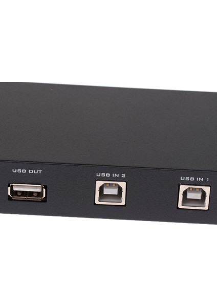 USB 2.0 Paylaşım Manuel Anahtarı Kvm Adaptörü Kutusu 2ports Hub Yazıcı Tarayıcı Için Hub (Yurt Dışından)