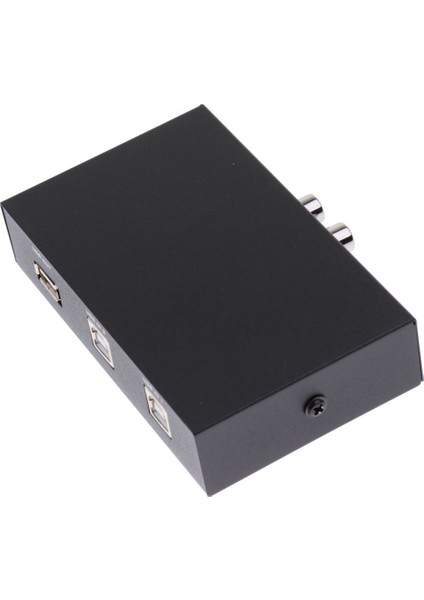 USB 2.0 Paylaşım Manuel Anahtarı Kvm Adaptörü Kutusu 2ports Hub Yazıcı Tarayıcı Için Hub (Yurt Dışından)