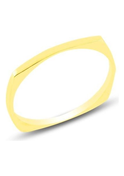 Gümüş Altın Yaldızlı Sade Delicate Gümüş Yüzük fiyatları